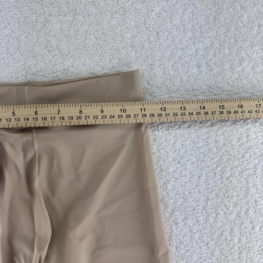 Anti X Proof High Waist Smoothing Slip Shorts Size Small Oatmeal Tan